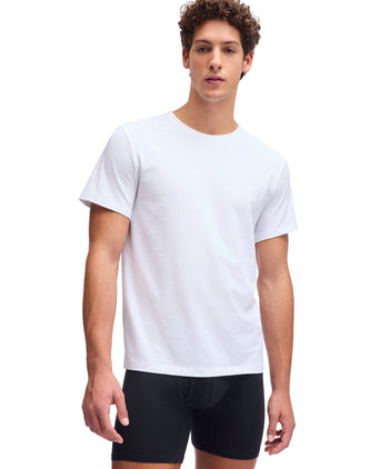Performance Cotton Undershirt - White