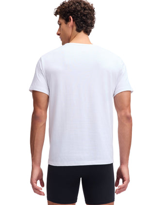 Performance Cotton Undershirt - White