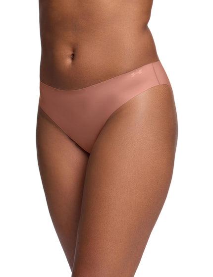 Under Armour Pure Stretch 3-Pack No Show Bikini - Canyon Pink/Grey Matter/Grey Dawnimage2- The Sports Edit