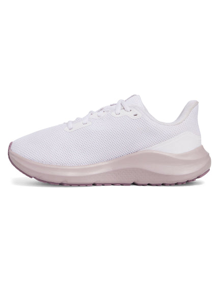 Under Armour Pursuit 4 Running Shoes - White/Purple Primeimage3- The Sports Edit