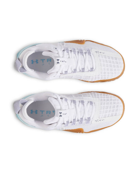Under Armour Reign 6 Training Shoes - White/Distant Gray/Downpour Grayimage3- The Sports Edit
