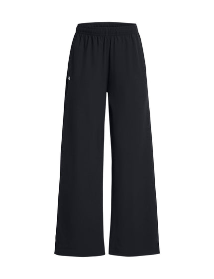 Under Armour Rival Wide Leg Pants - Black/Whiteimage5- The Sports Edit