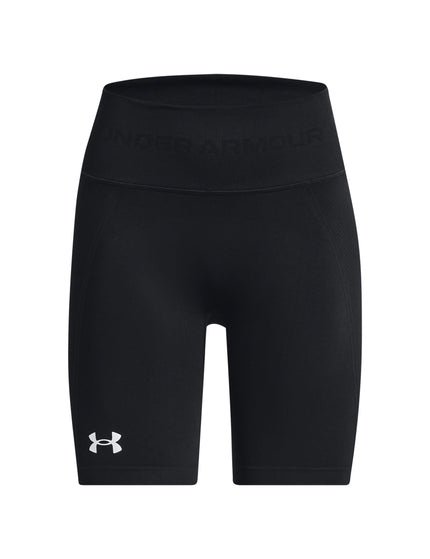 Under Armour Train Seamless Shorts - Black/Whiteimage4- The Sports Edit