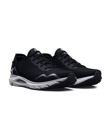 Under Armour UA HOVR Sonic 6 Running Shoes - Black/Whiteimage2- The Sports Edit