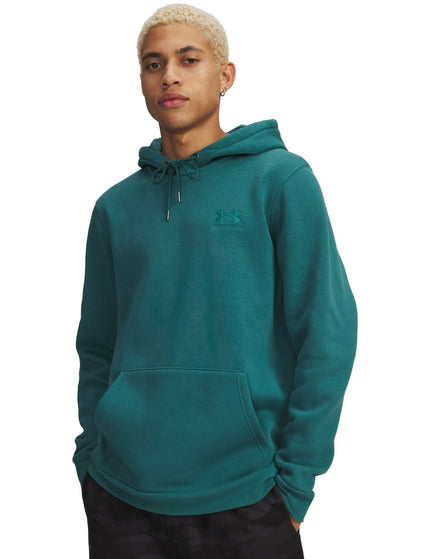 Under Armour Icon Fleece Hoodie - Rack Greenimages1- The Sports Edit