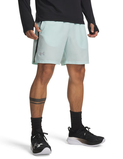 Under Armour Launch 7'' Shorts - Refresh Mint/Black/Reflectiveimages1- The Sports Edit