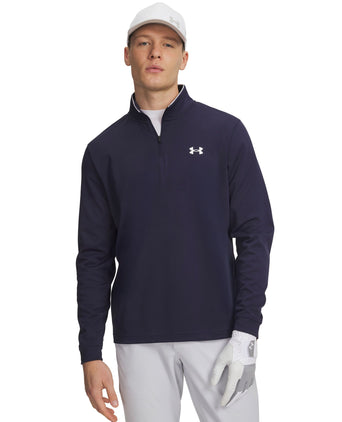 Matchplay 1/4 Zip - Midnight Navy/White