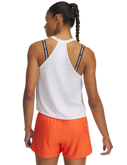 Under Armour UA Tech Swing Tank - White/Blackimage6- The Sports Edit