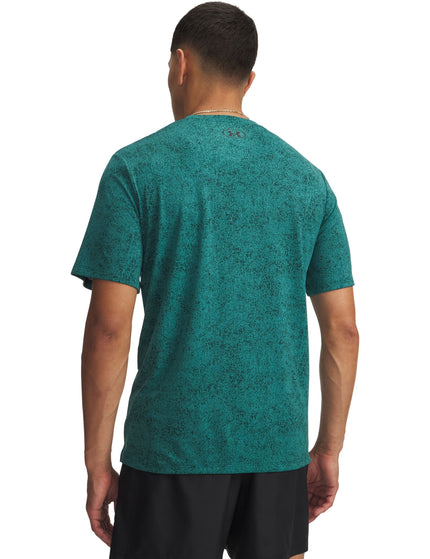 Under Armour Tech Short Sleeve T-Shirt - Rack Green/Blackimages2- The Sports Edit