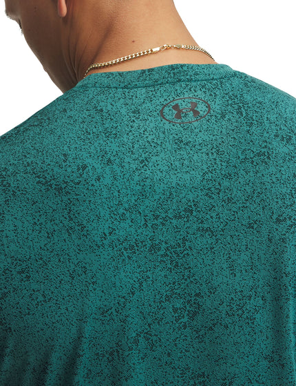 Under Armour Tech Short Sleeve T-Shirt - Rack Green/Blackimages3- The Sports Edit