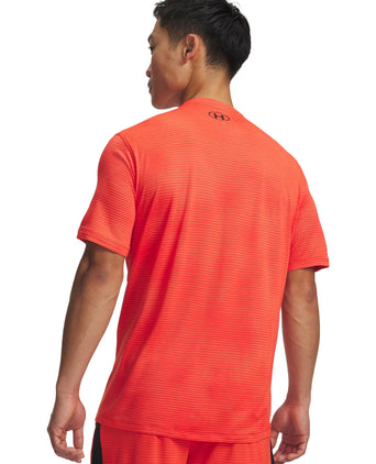 Tech Vent VHS Jacquard Short Sleeve - T-Shirt - Venom Red/Black