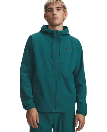Vibe Woven Jacket - Rack Green/Black