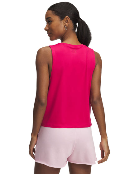 Under Armour Vanish Energy Crop Tank - Shaded Fuchsiaimage2- The Sports Edit
