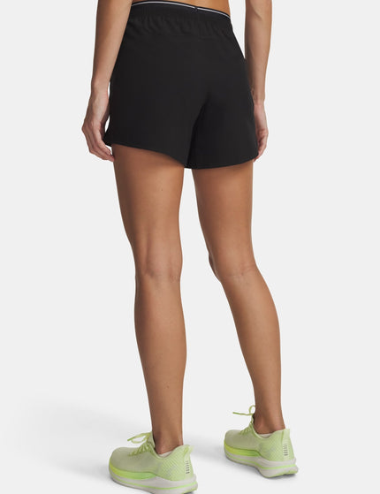 Under Armour Vanish Woven 5" Shorts - Ultimate Black/Mod Greyimages2- The Sports Edit