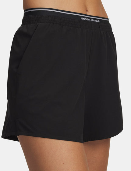 Under Armour Vanish Woven 5" Shorts - Ultimate Black/Mod Greyimages3- The Sports Edit