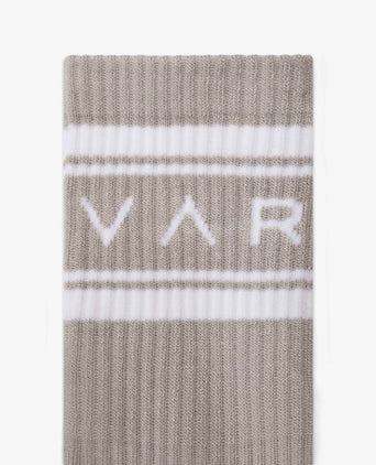 Astley Active Sock - Cement/Snow White