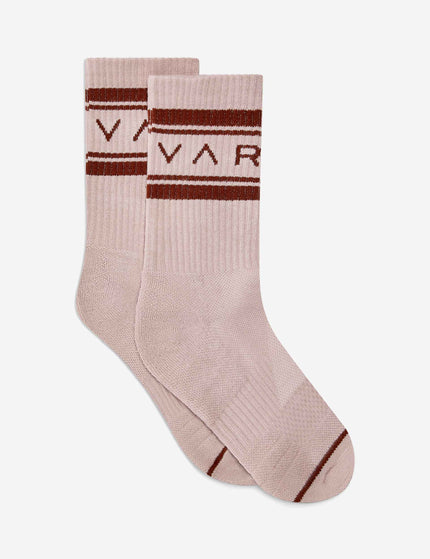 Varley Astley Active Sock - Rose Smoke/Pink Clayimage1- The Sports Edit