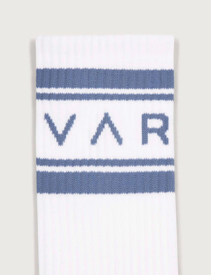 Varley Astley Active Sock - White/Ash Blueimage2- The Sports Edit