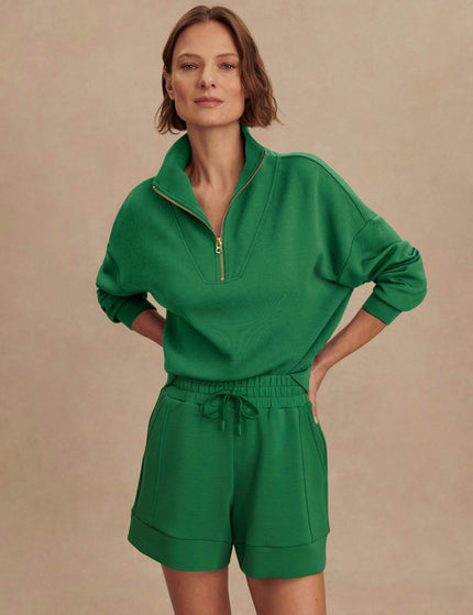 Varley Atrium High Waisted Short 4.5" - Verdant Greenimage4- The Sports Edit