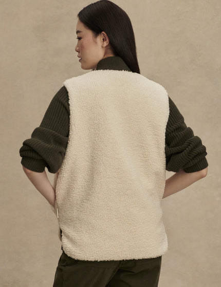 Varley Audrea Reversible Gilet - Sandshell/Forest Nightimages4- The Sports Edit