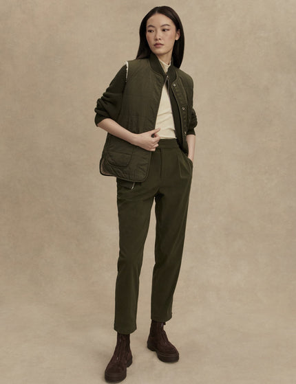 Varley Audrea Reversible Gilet - Sandshell/Forest Nightimages7- The Sports Edit