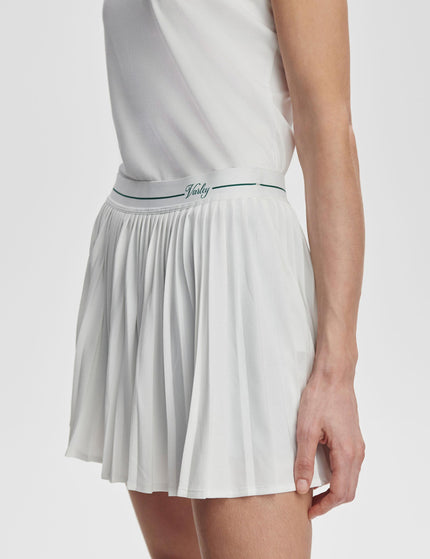 Varley Clemency Mid Rise Skort 13.5" - Whiteimage2- The Sports Edit