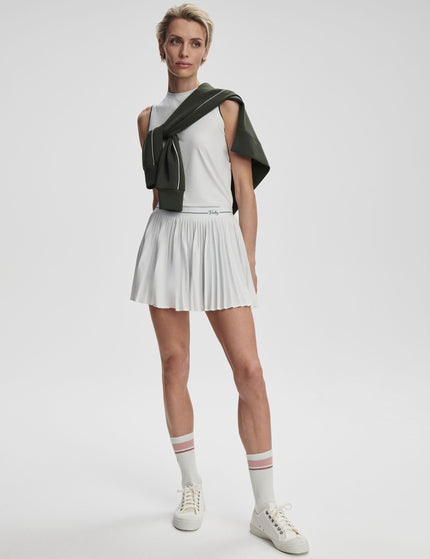 Varley Clemency Mid Rise Skort 13.5" - Whiteimage7- The Sports Edit