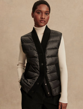 Colwyn Padded Gilet - Black