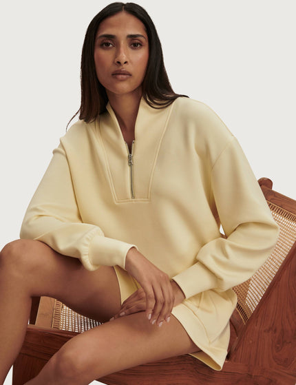 Varley Davidson Sweat - Anise Flowerimages5- The Sports Edit