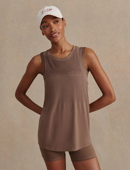 Varley Dayna Seamless Tank - Coffee Quartzimages1- The Sports Edit