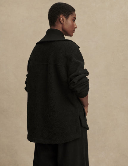 Varley Eleanor Patch Pocket Fleece - Blackimages2- The Sports Edit