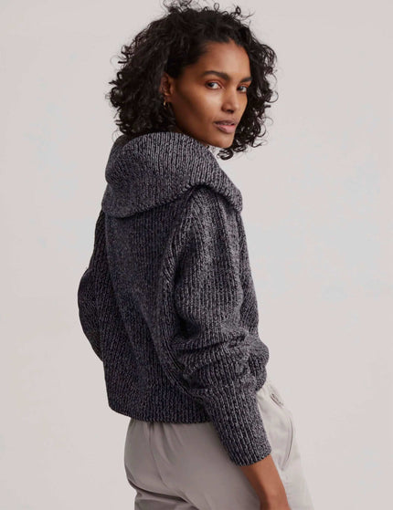 Varley Elise Half-Zip Knit - Blackimage2- The Sports Edit