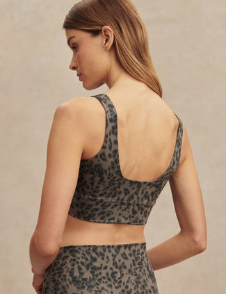 FreeSoft Cori Bra - Brown Contrast Cheetah