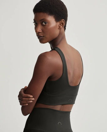 FreeSoft Cori Bra - Dark Resin Green