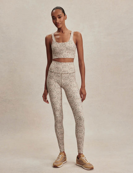 Varley FreeSoft Cori Bra - Ivory Abstract Featherimages5- The Sports Edit