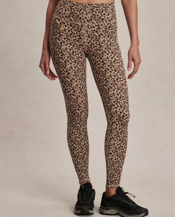 FreeSoft High Waisted Legging 25 - Coffee Quartz Cheetah