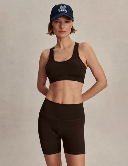 Varley FreeSoft High Waisted Short 5" - Coffee Beanimage3- The Sports Edit