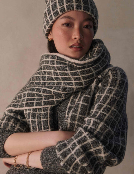 Varley Furley Half Zip Knit - Charcoal Marlimages5- The Sports Edit