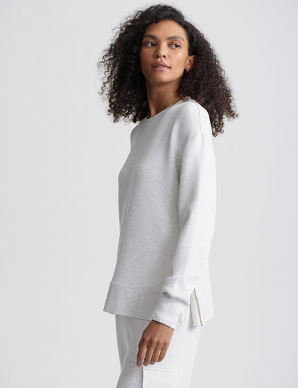 Varley Gabriella Sweat - Ivory Marlimage3- The Sports Edit