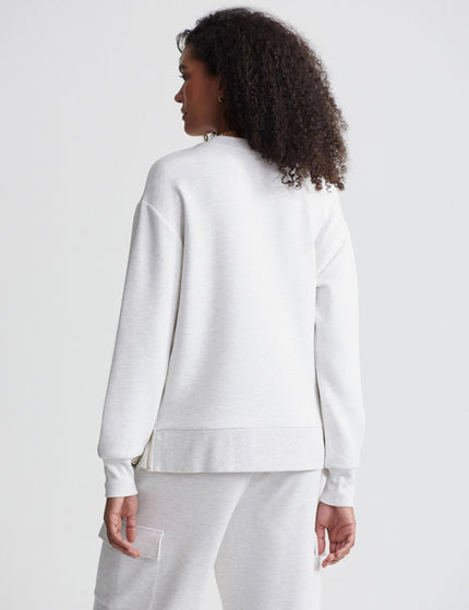 Varley Gabriella Sweat - Ivory Marlimage2- The Sports Edit