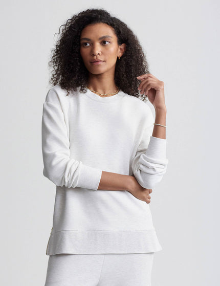 Varley Gabriella Sweat - Ivory Marlimage5- The Sports Edit