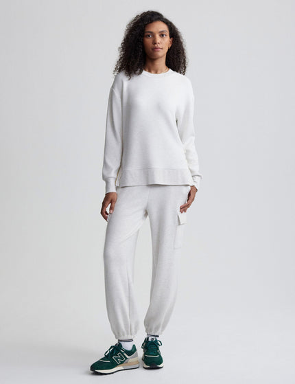Varley Gabriella Sweat - Ivory Marlimage6- The Sports Edit