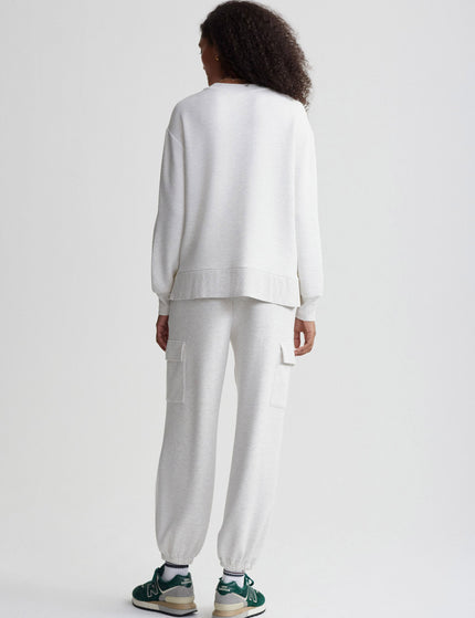 Varley Gabriella Sweat - Ivory Marlimage8- The Sports Edit