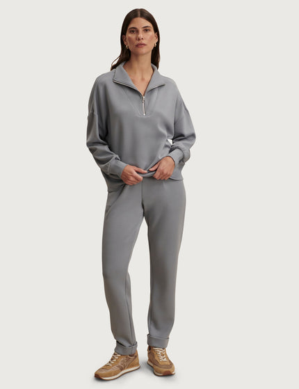 Varley Hawley Half Zip Sweat - Wind Blueimages5- The Sports Edit