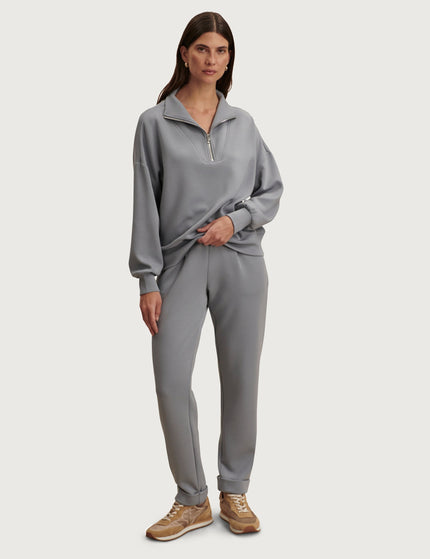 Varley Hawley Half Zip Sweat - Wind Blueimages7- The Sports Edit