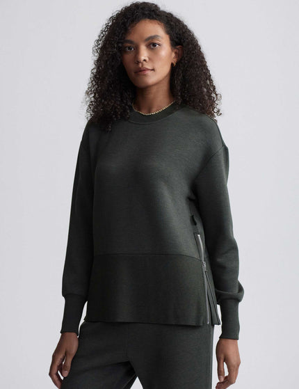 Varley Lowry Sweat - Olive Marlimage1- The Sports Edit