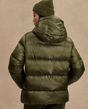 Madelina Lightweight Down Jacket - Racing Olive