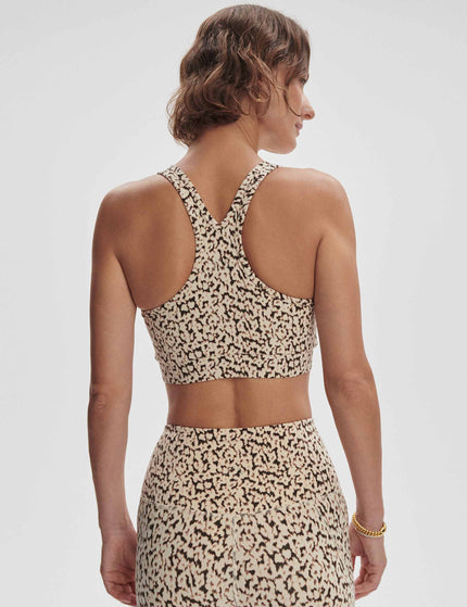 Varley Move Selma Bra - Almond Abstract Leopardimage3- The Sports Edit