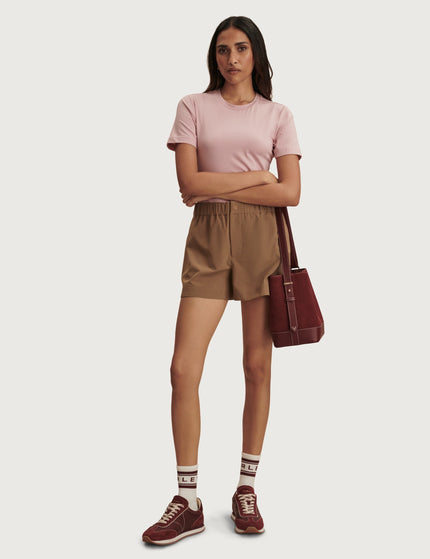 Varley Regina Fitted Tee - Zephyr Mauveimages4- The Sports Edit