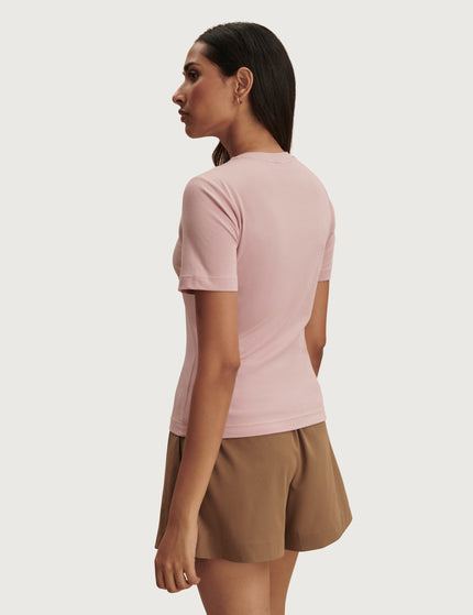 Varley Regina Fitted Tee - Zephyr Mauveimages2- The Sports Edit